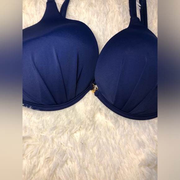 VENUS Blue Bikini with Molded Cups and Adjustable Straps - Picture 2 of 12